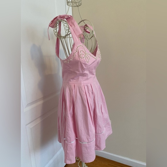 Mother of Pearl Summer  Dress by JustWoman-size 40 - Picture 4 of 9